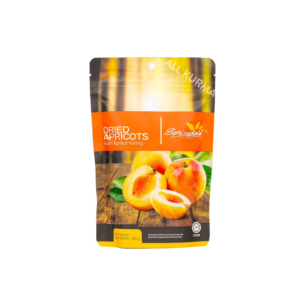 Springdale Cottage Dried Apricots