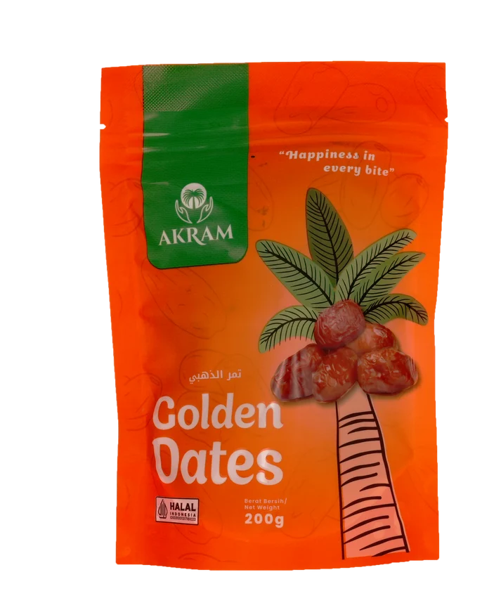Akram Golden Dates In Pouch 200g