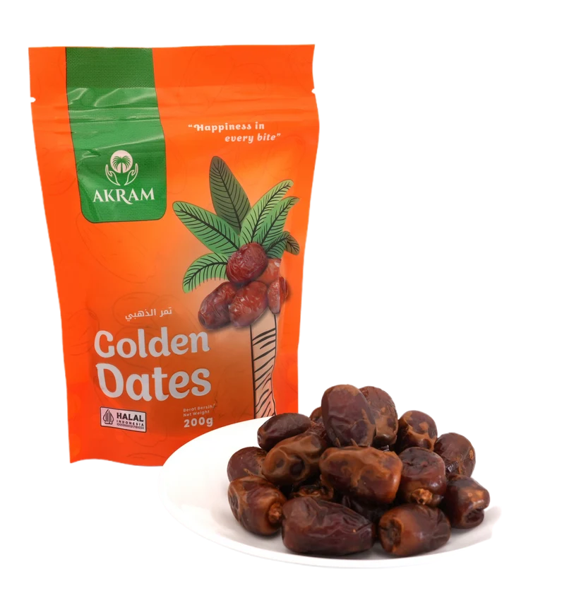 Akram Golden Dates In Pouch 200g
